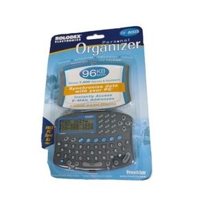 Vintage Franklin Rolodex Electronic Personal Executive Organizer RF-8003